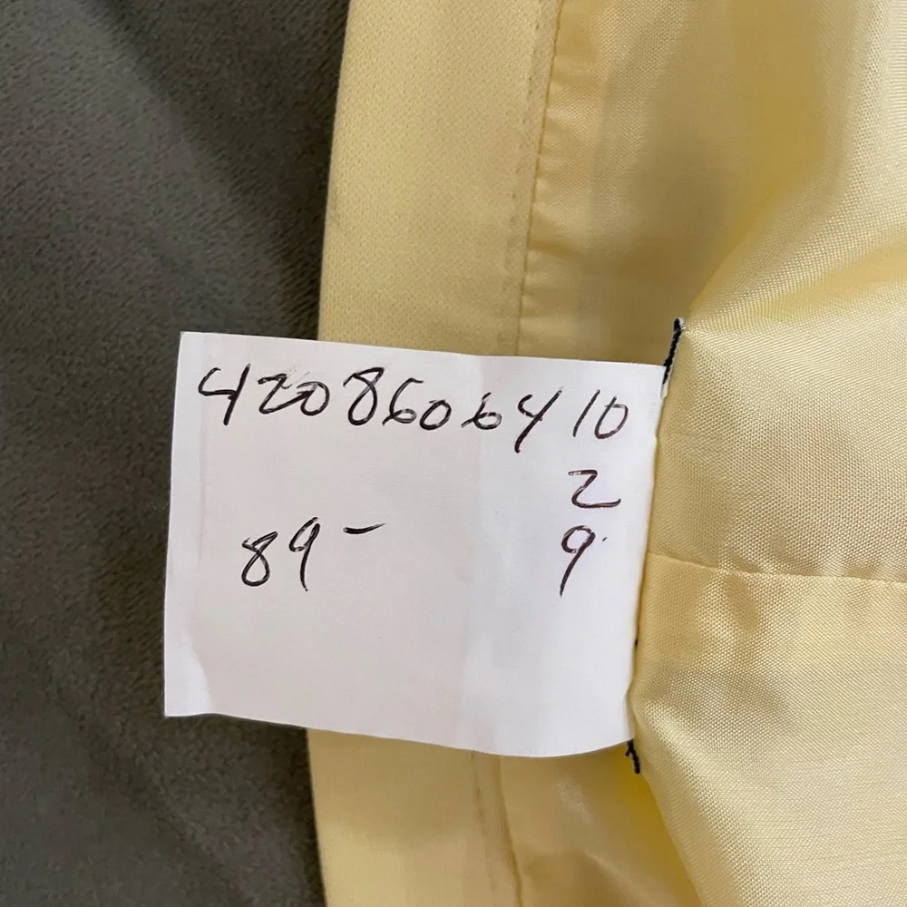 Moschino Cheap and Chic Yellow Skirt Size: 42